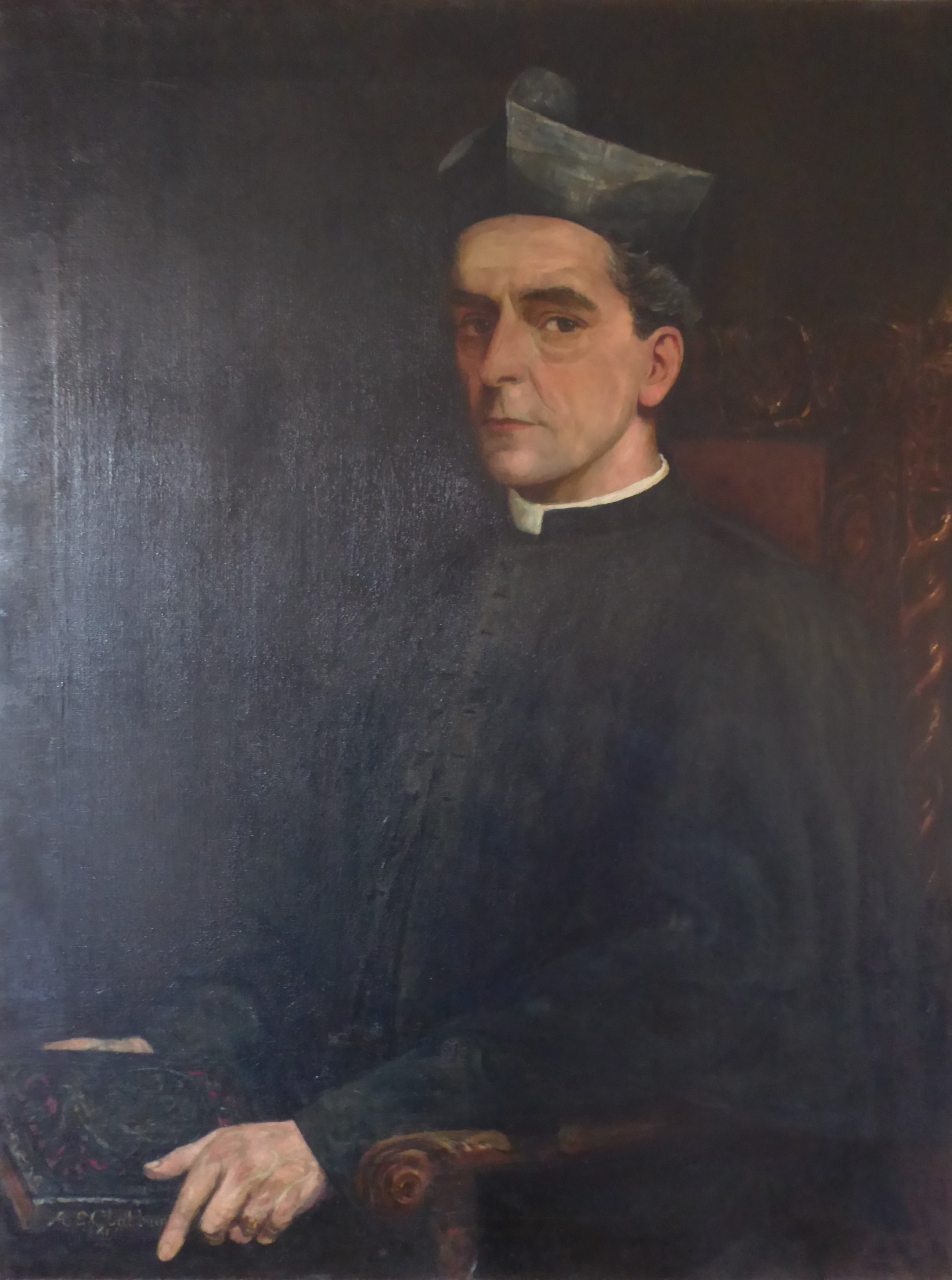 AE Clabburn portrait of cantor priest