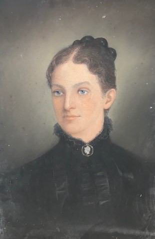 AE Clabburn portrait of a lady